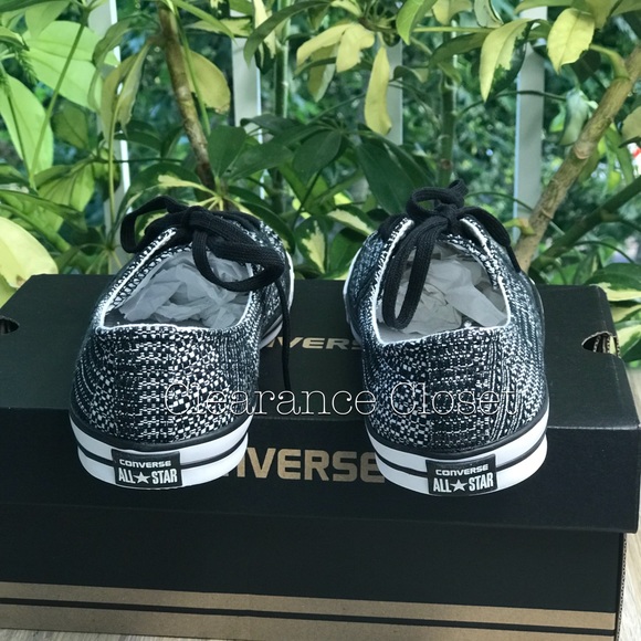 NWT Converse 💥CT Fancy OX Black WMNS AUTHENTIC - Picture 4 of 6